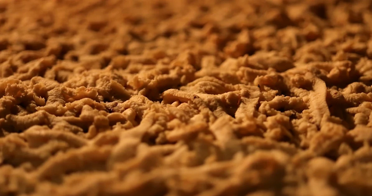 Crumbly texture can be normal; bitter flavour rarely is